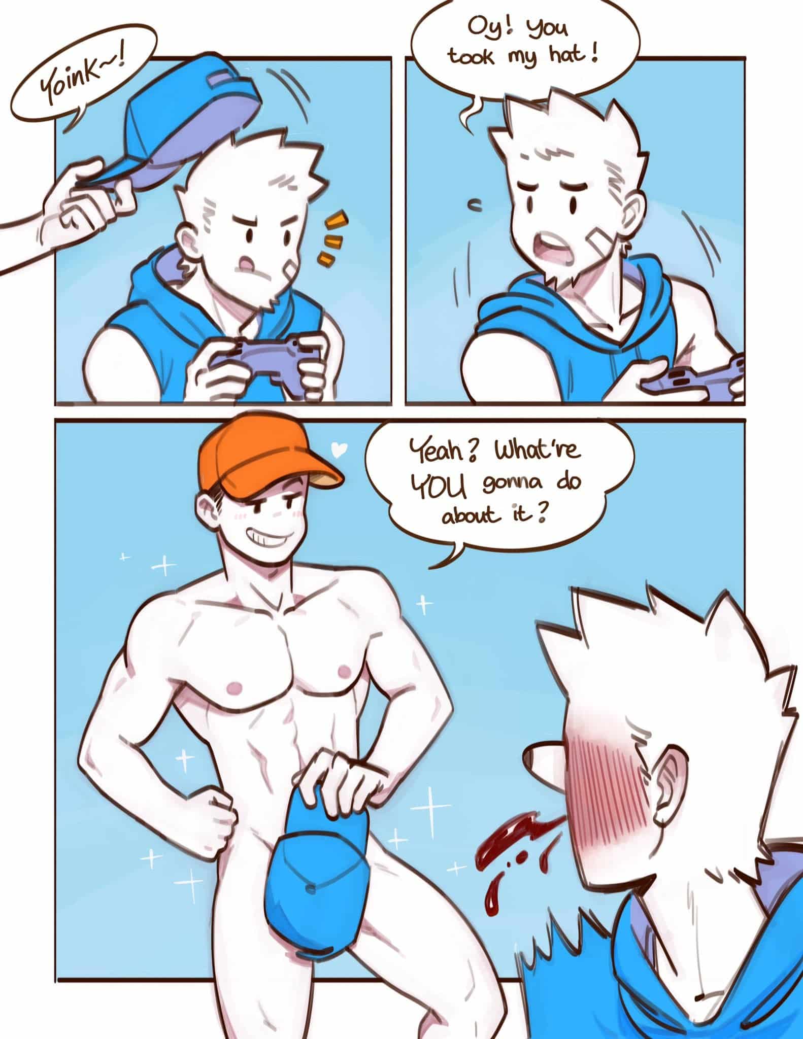 Cap MondoArt1 gay porn comic