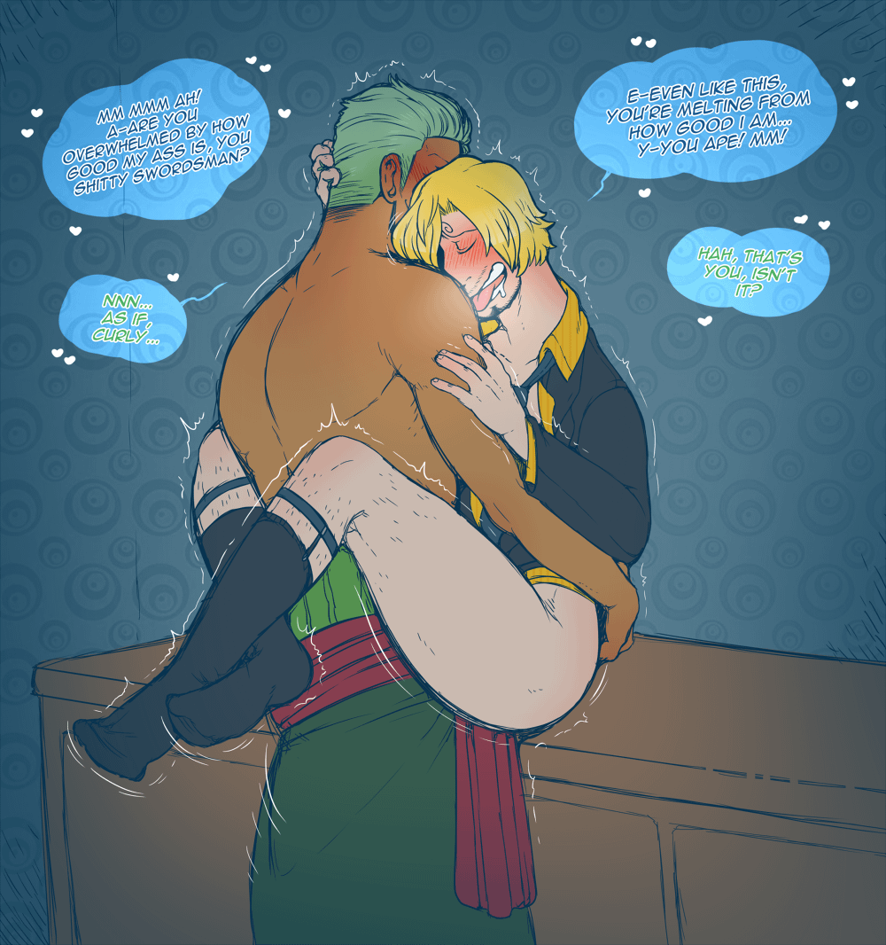 Zoro x sanji rule 34