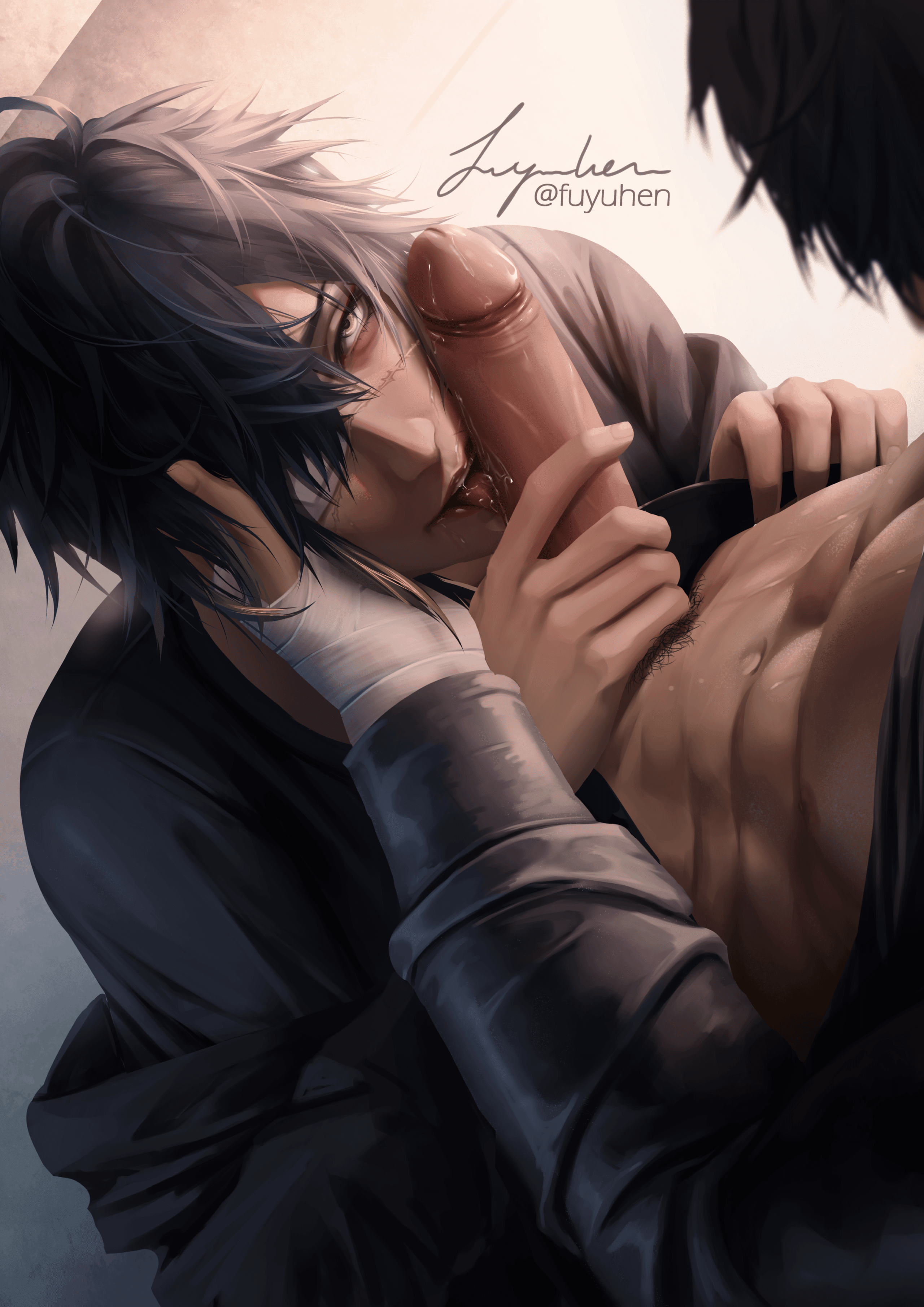 Towa from Slow Damage (by me) – Gay Porn Comic