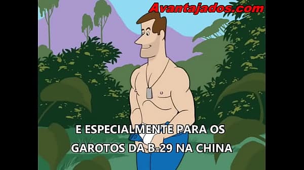 Desenho Animado os Soldados Putinhos na Ilha