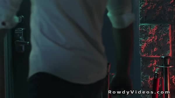 Bathhouse dp threesome steamy gay action