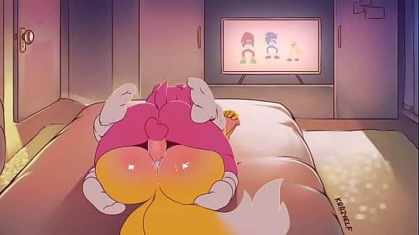 Tails es montado por su culo animación