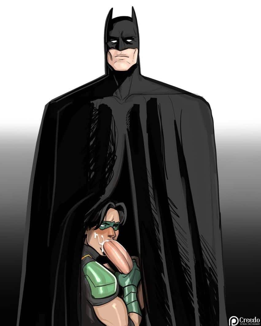 If you were [Robin], how often would you service [Batman]? (creedo) – Gay  Porn Comic