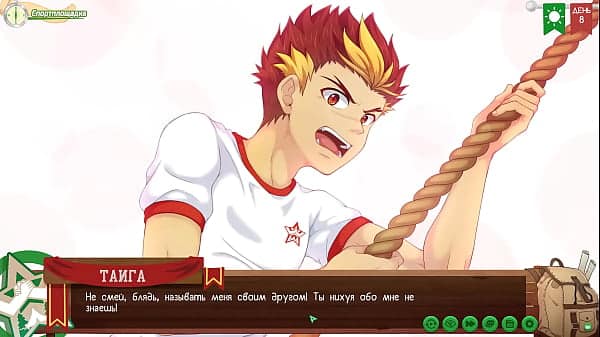 Game: Friends Camp path 2, part 1 – way Taiga (russian voiceover)