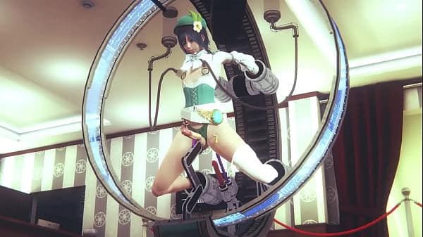 Genshin Impact Yaoi – Venti in sex machine and Fucked – Sissy crossdress Japanese Asian Manga Anime Game Porn Gay