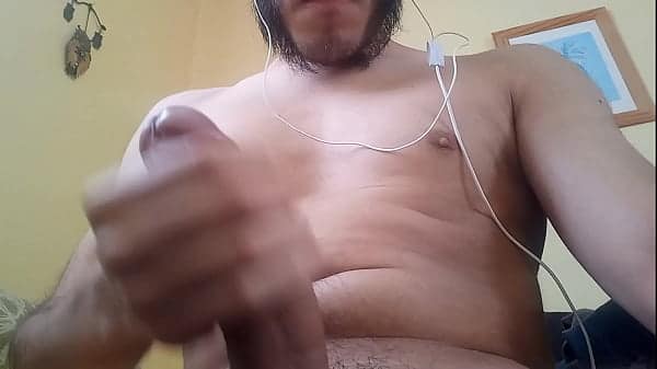 Latin Boy Jerking Off His Big Cock