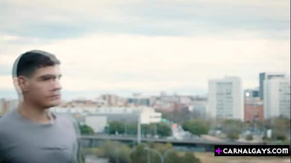 Bastian Karim cant help but stroke his own cock