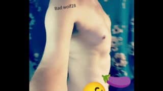 Blonde man green eyes and bearded in his Fetish and hot handjob – bad wolf28