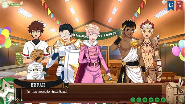 Game: Camp of Friends, Path 2, Episode 55 – Costumes (Russian voiceover)