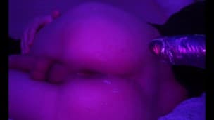 Silly boy falls for big knotted dildo,while dreaming of a real man