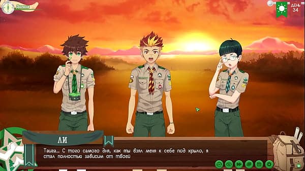 Game: Friends Camp, Trailer 2, Episode 70 – Conversation before Sunset (Russian voiceover)