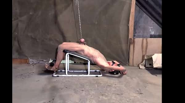 naked pathetic dirty slave outdoor performance in front friends, than take off chains, wait for orders, cmnm