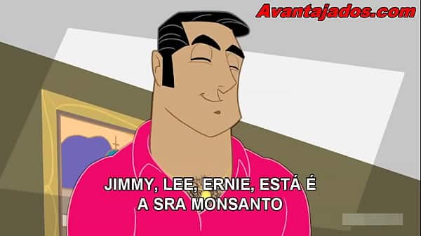 Cartoon Gay O Homem do Rabudo no Surubão