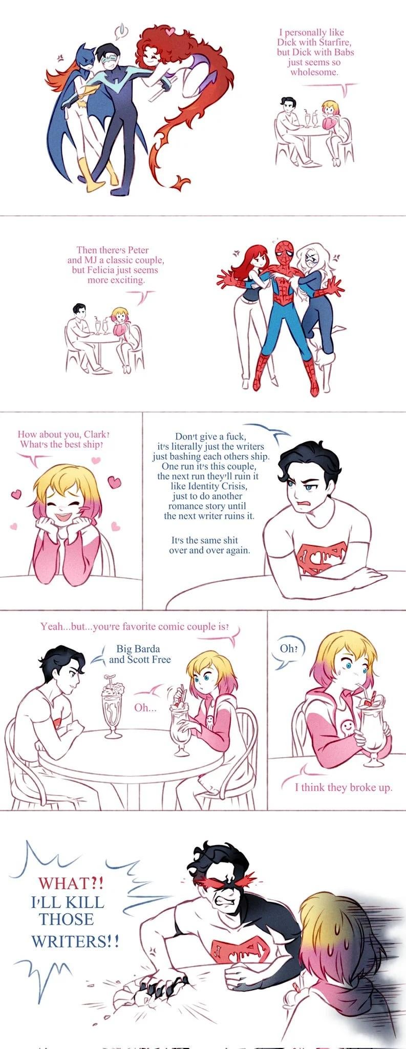 this is DC and Marvel crossover that fans need – Gay Porn Comic