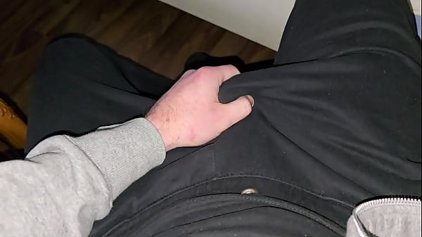 Hot Bulge Rubbing by Young Guy to Climax | PhantomGentX Gay Solo