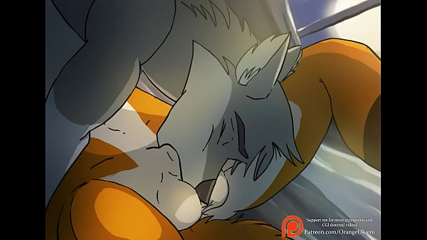 A Gay Foxy Blowjob – by OrangeOkami (Furry Porn)