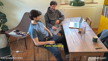 I show my gay friend straight porn, he was more interested in me!