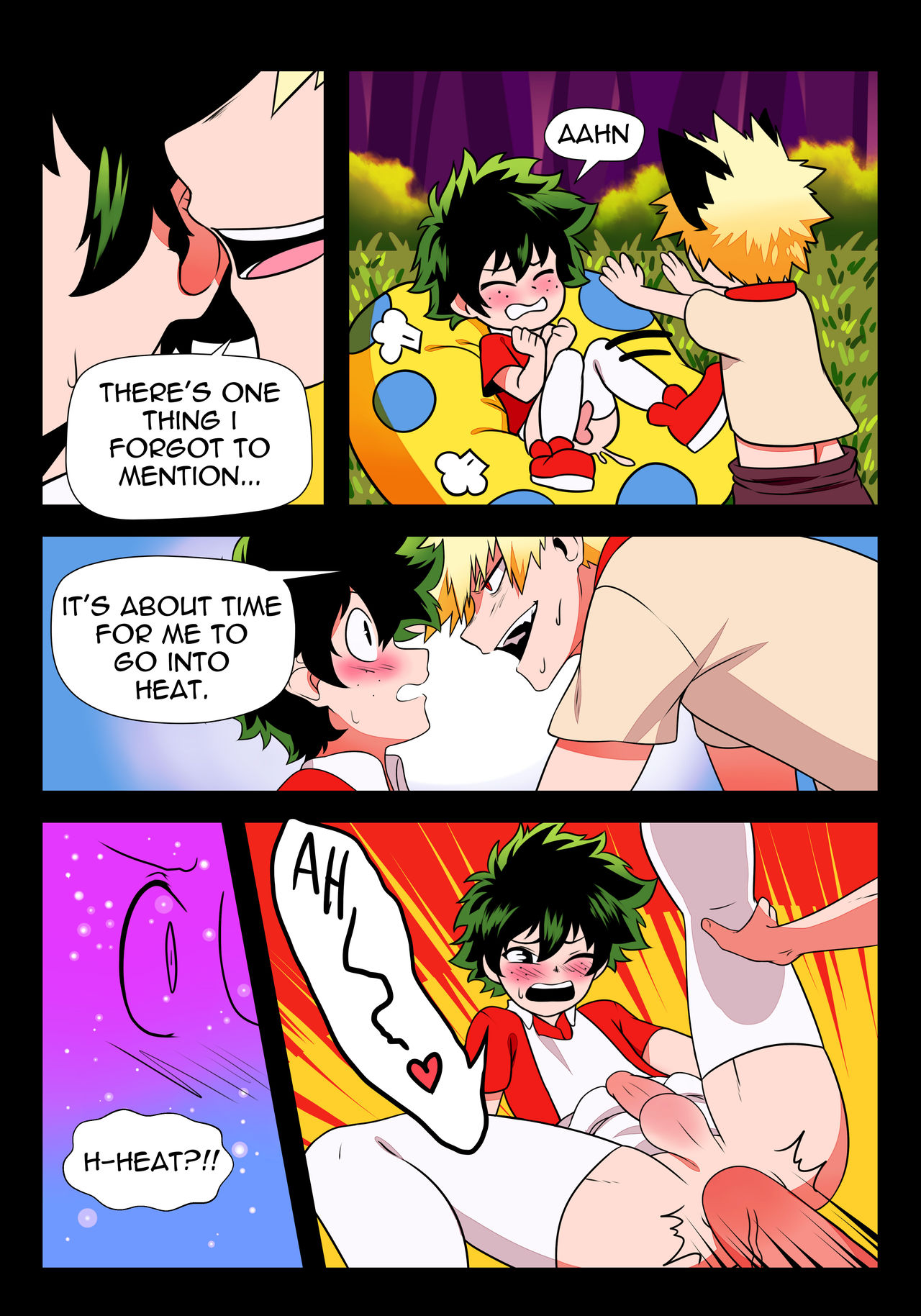 BakuDeku comic porn10
