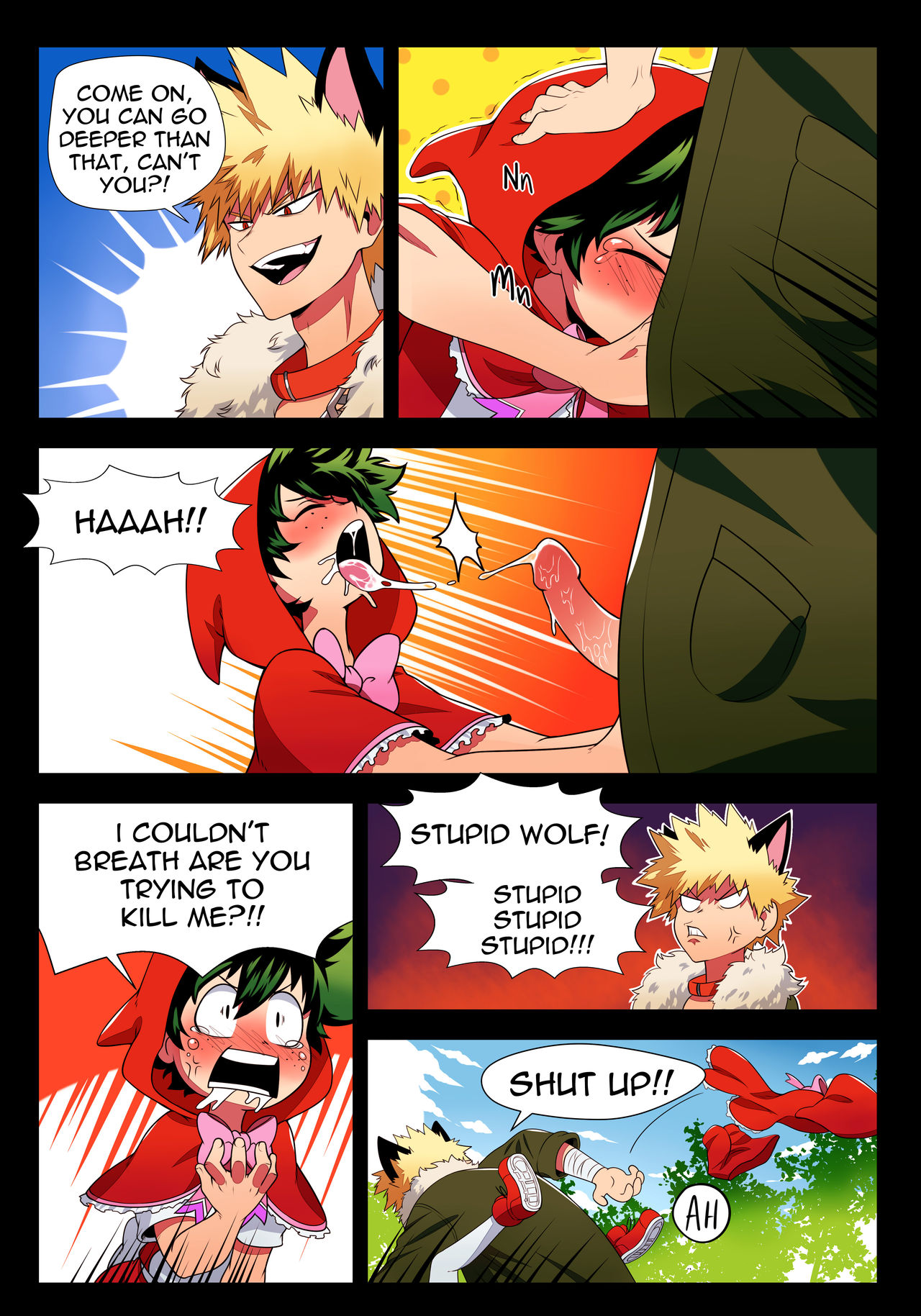 BakuDeku comic porn4