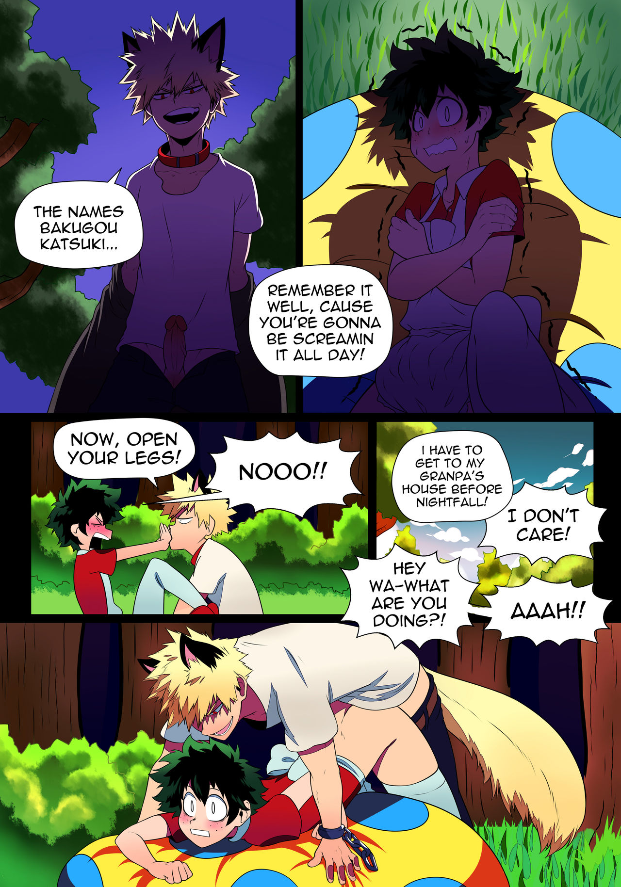 BakuDeku comic porn5