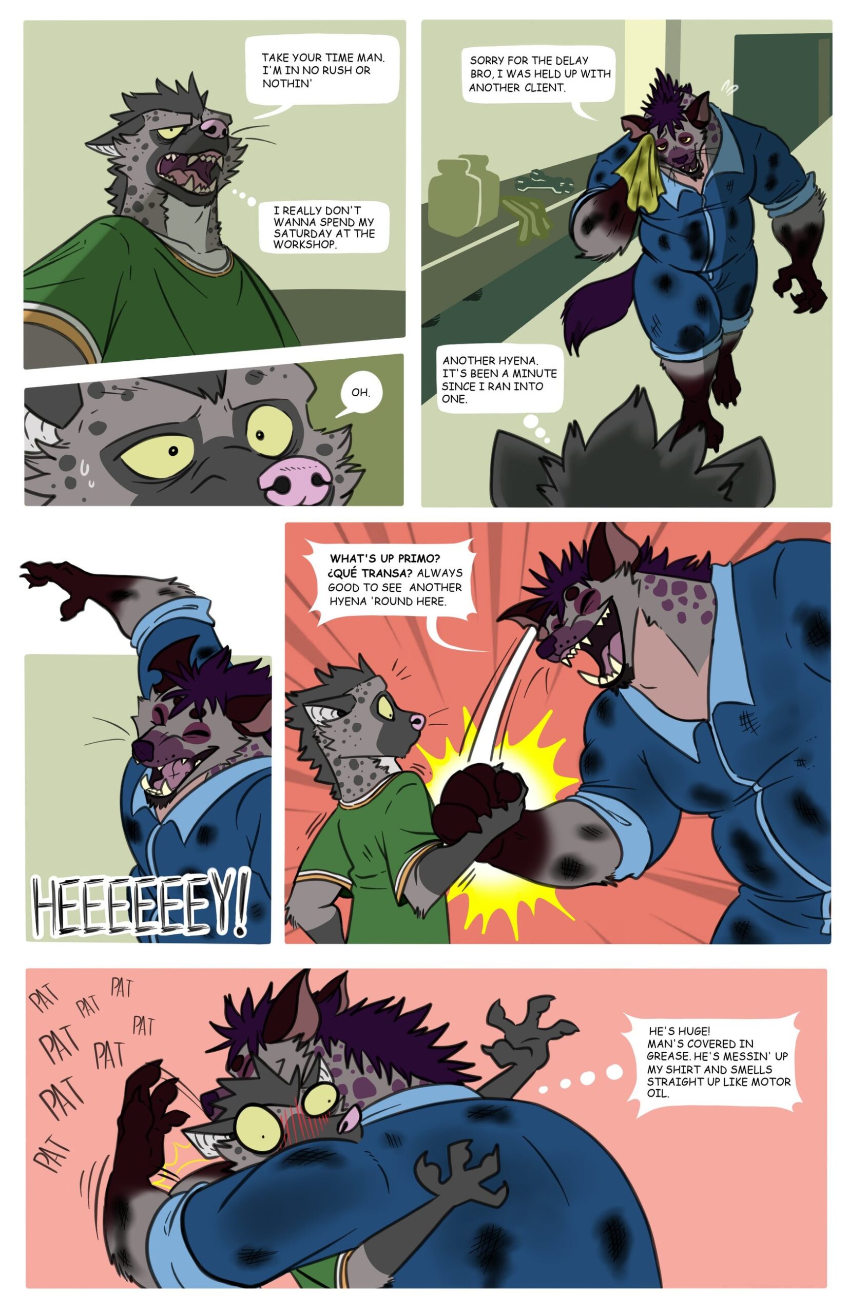 Cheesy Gay Hyenas Ongoing comic porn2 scaled