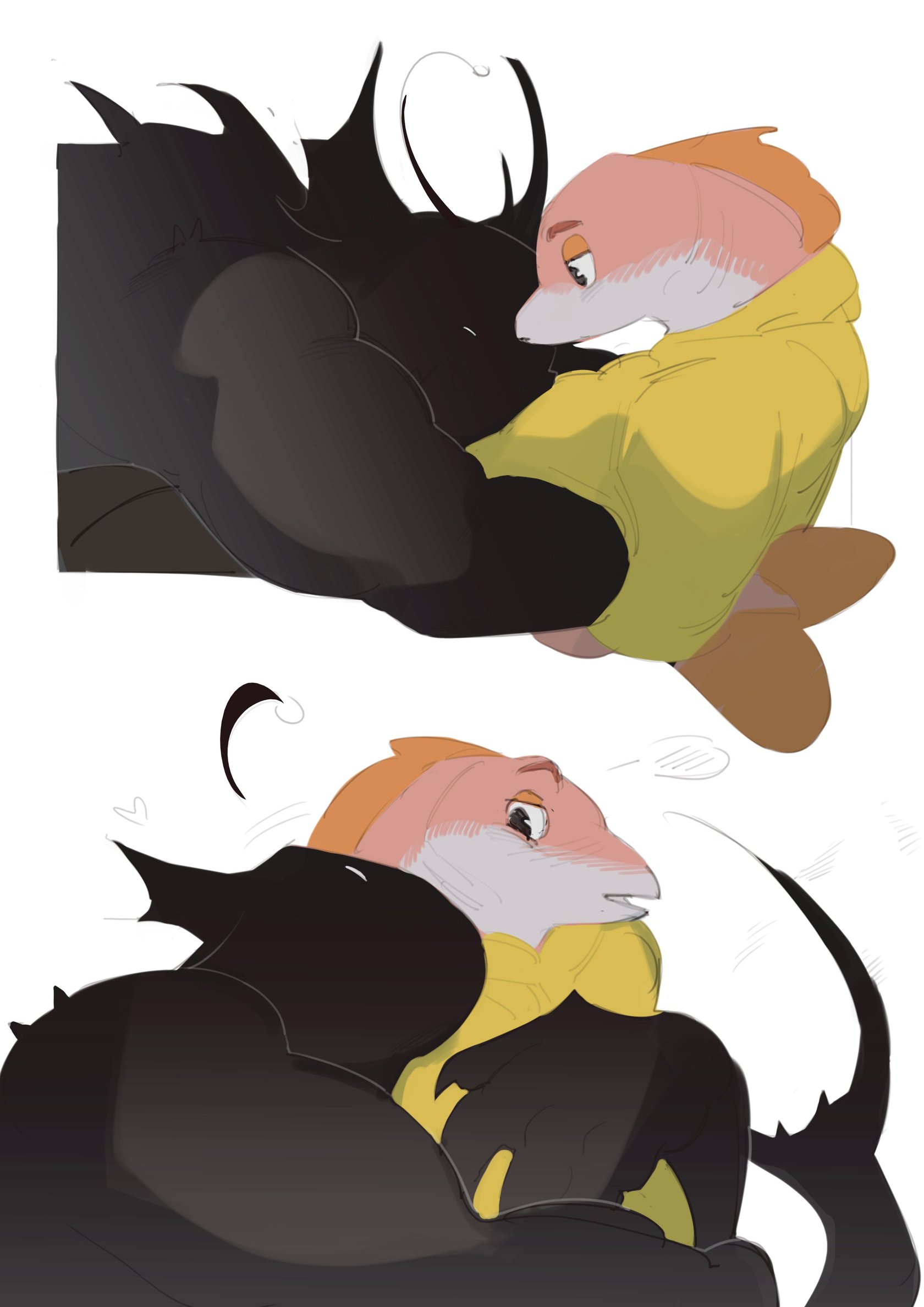 Fish x Deep Sea Fish Kogito comic porn2