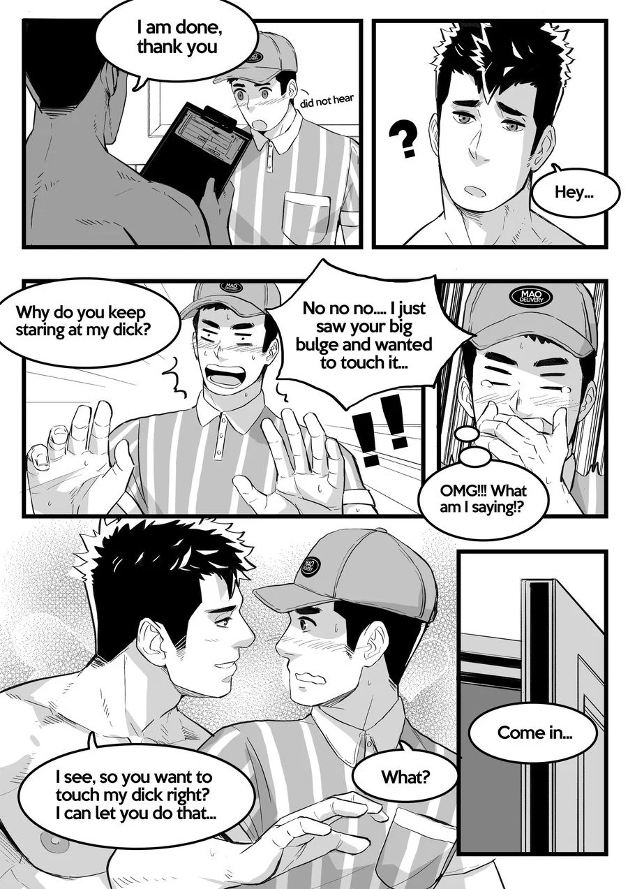 Maorenc DELIVERY gay porn comic 4