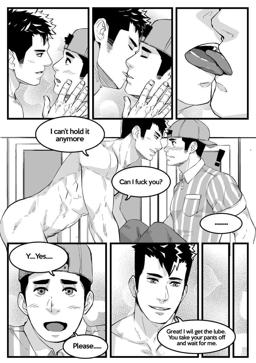 Maorenc DELIVERY gay porn comic 9