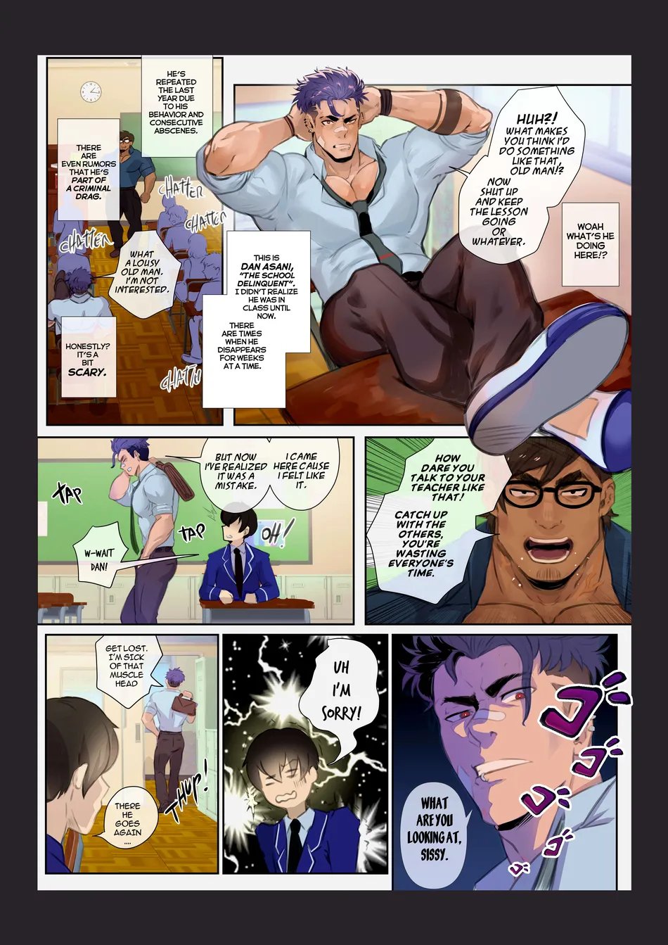 Teachers Scandal 2 comic porn robokeh2
