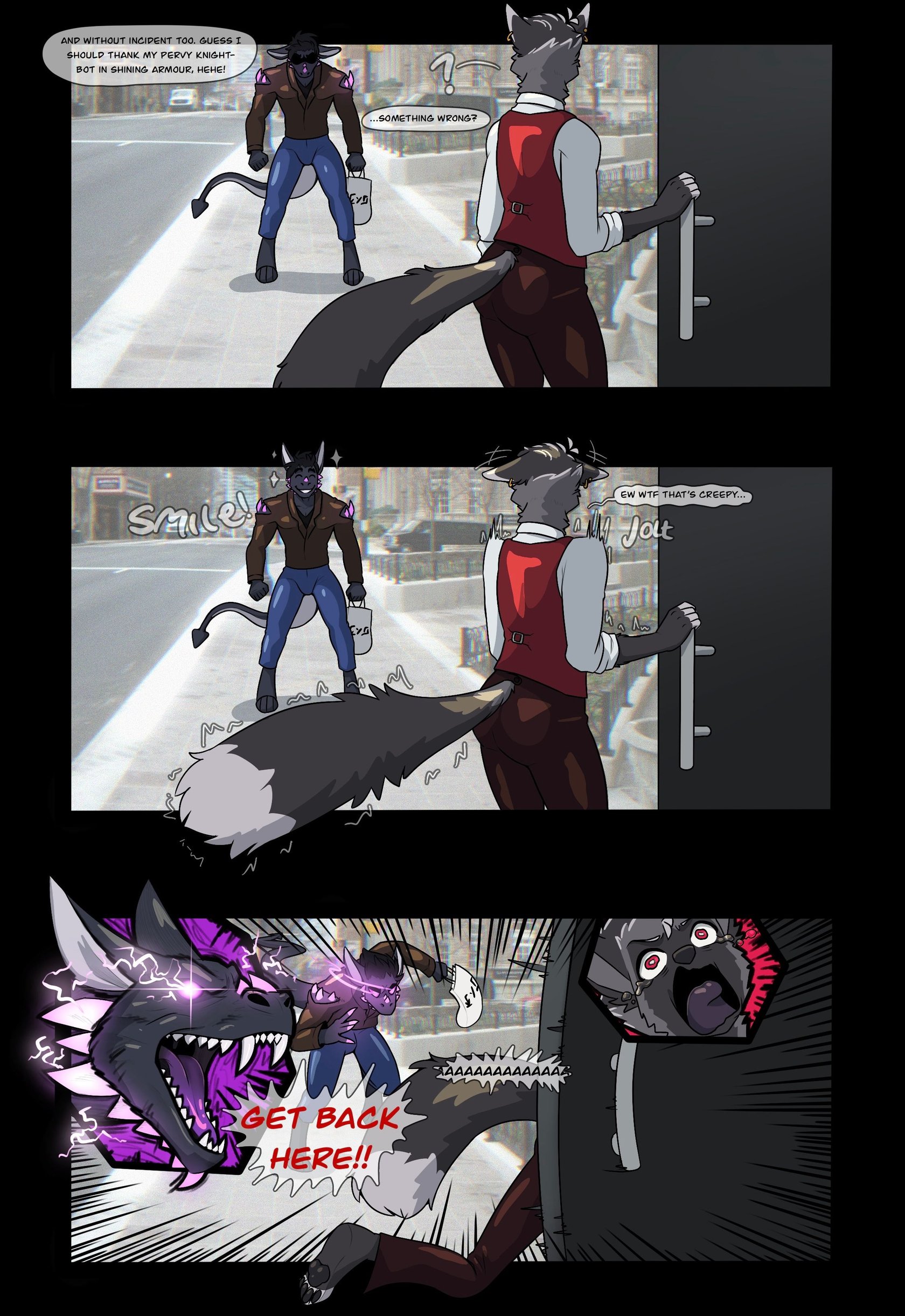 A Moment: poking the dragon comic porn