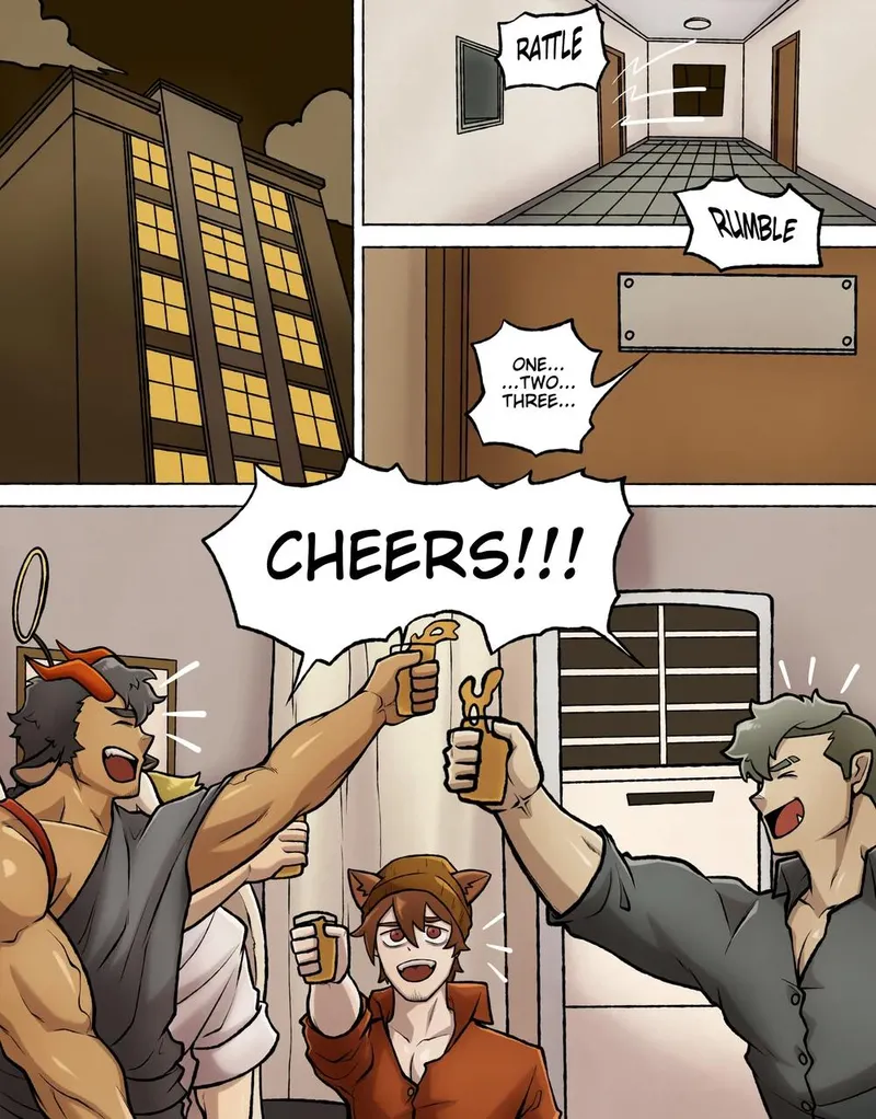 All Saints Street comic porn