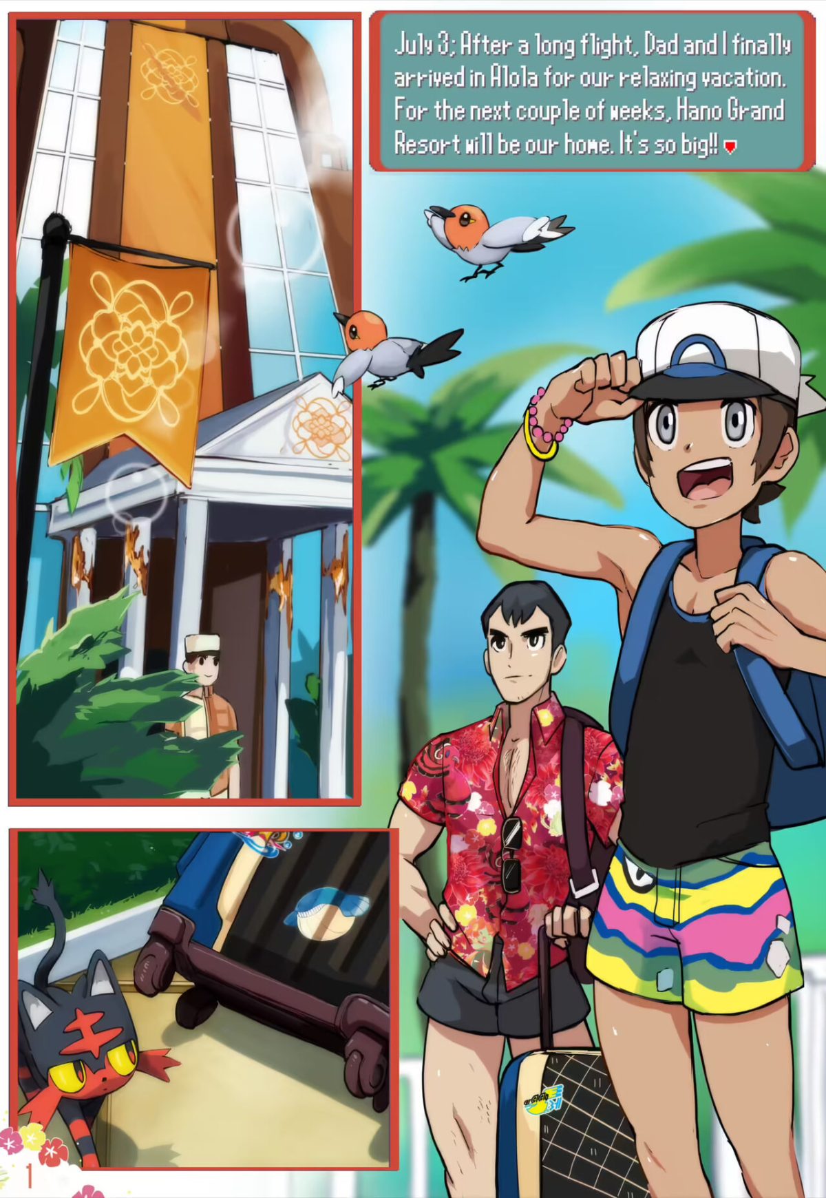 Alola Honeymoon gay comic2