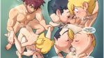 Byron X Lucas X Barry – gay comic