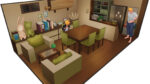 [CamoHouse] Living Room (New Set Continue) 2 (Boruto) – Gay Manga
