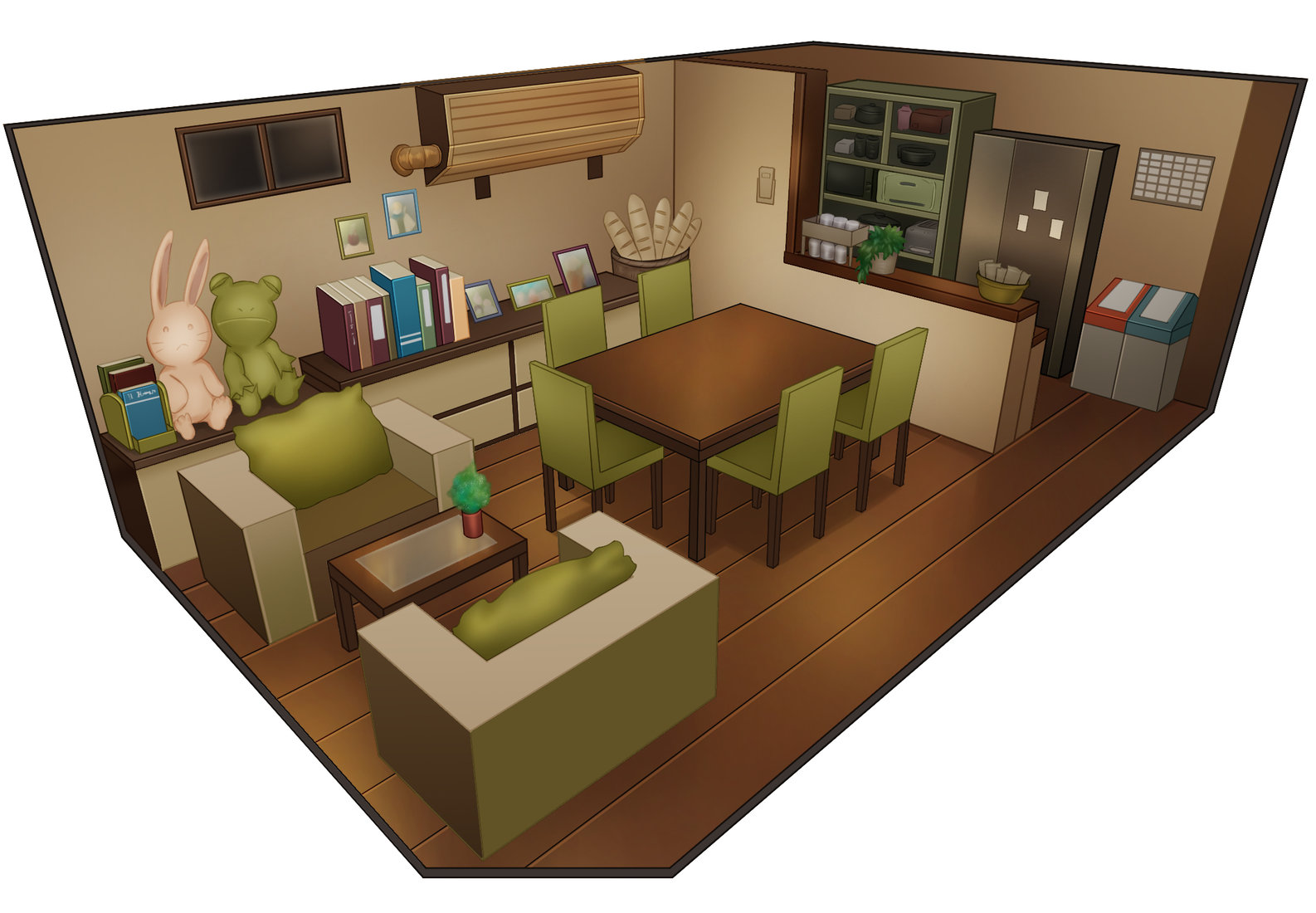 CamoHouse Living Room New Set Continue 2 Boruto – Gay Manga11