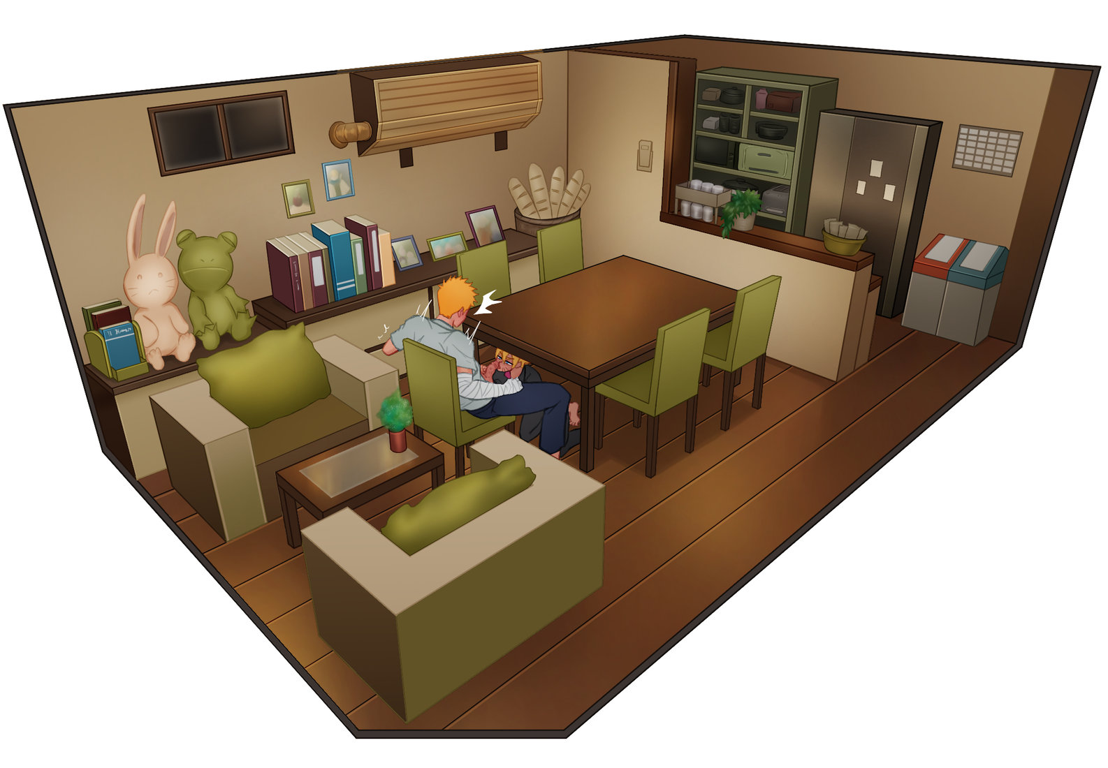 CamoHouse Living Room New Set Continue 2 Boruto – Gay Manga5