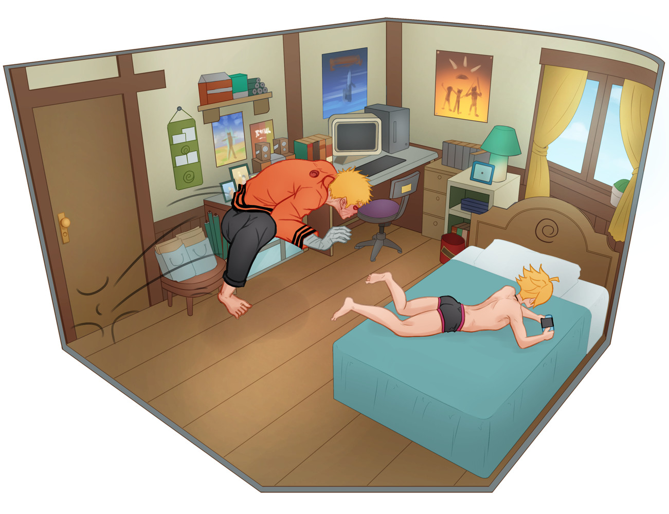 CamoHouse – Boruto Room part6 Boruto – Gay Manga2