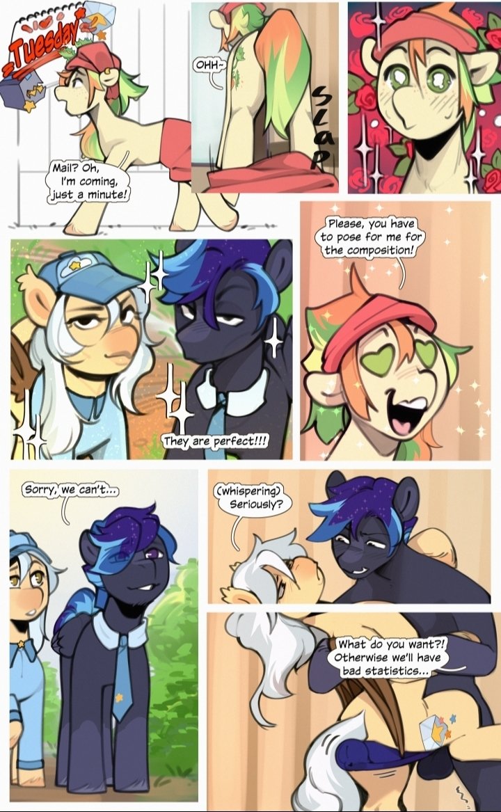 Caution mail comic porn Furries Comics4