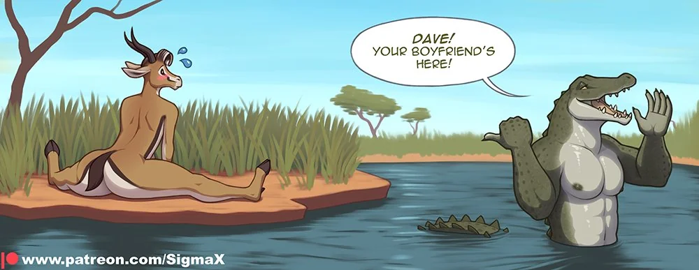 Croc tease