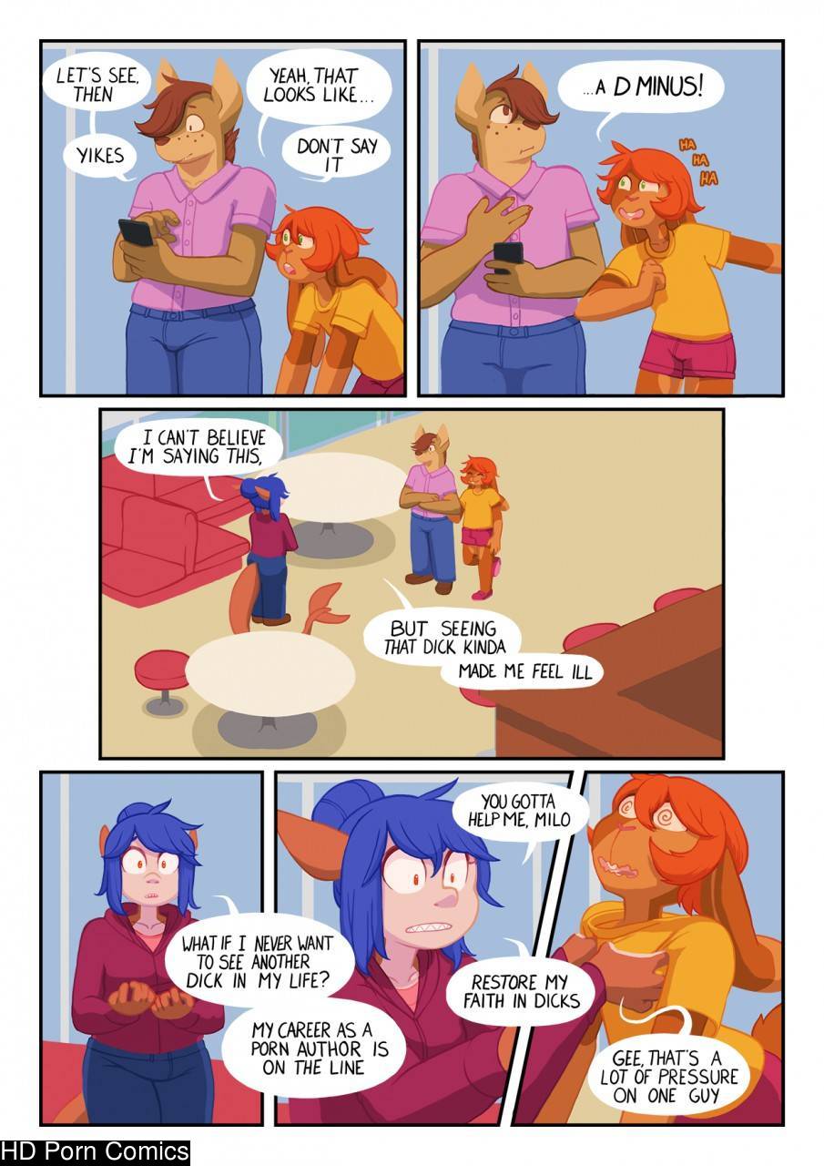 D Minus comic porn Femboy Comic4