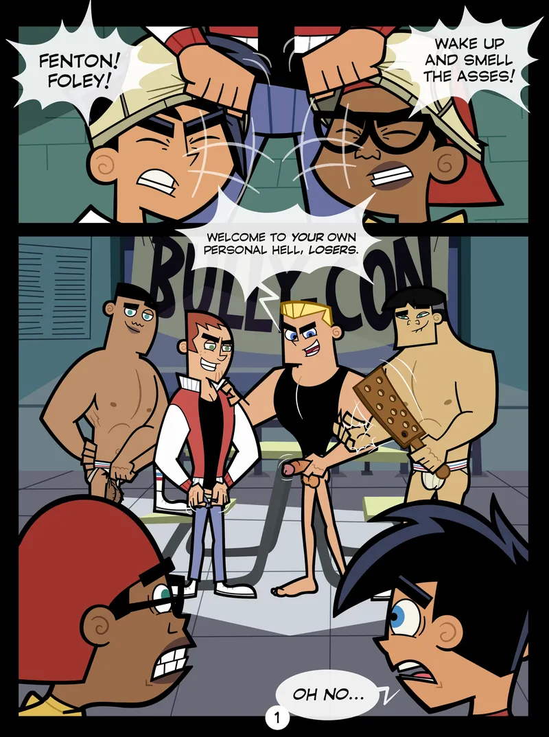 Danny Phantom Bully-Con comic porn