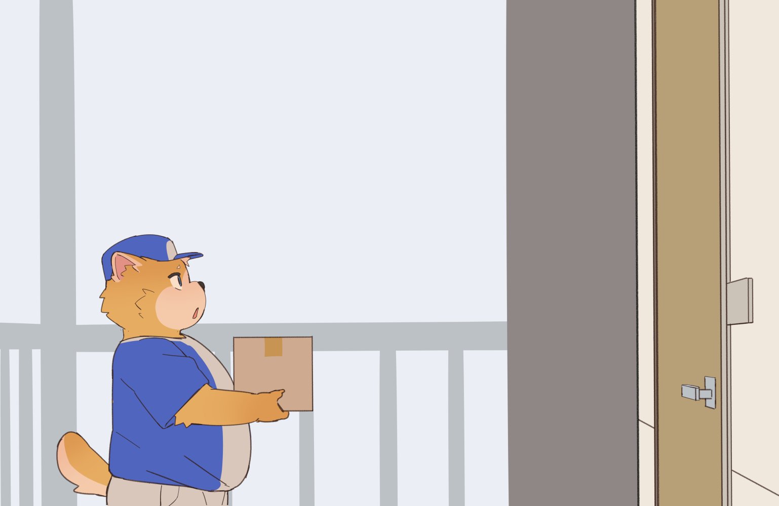 Events During Express Delivery Moki comic porn1