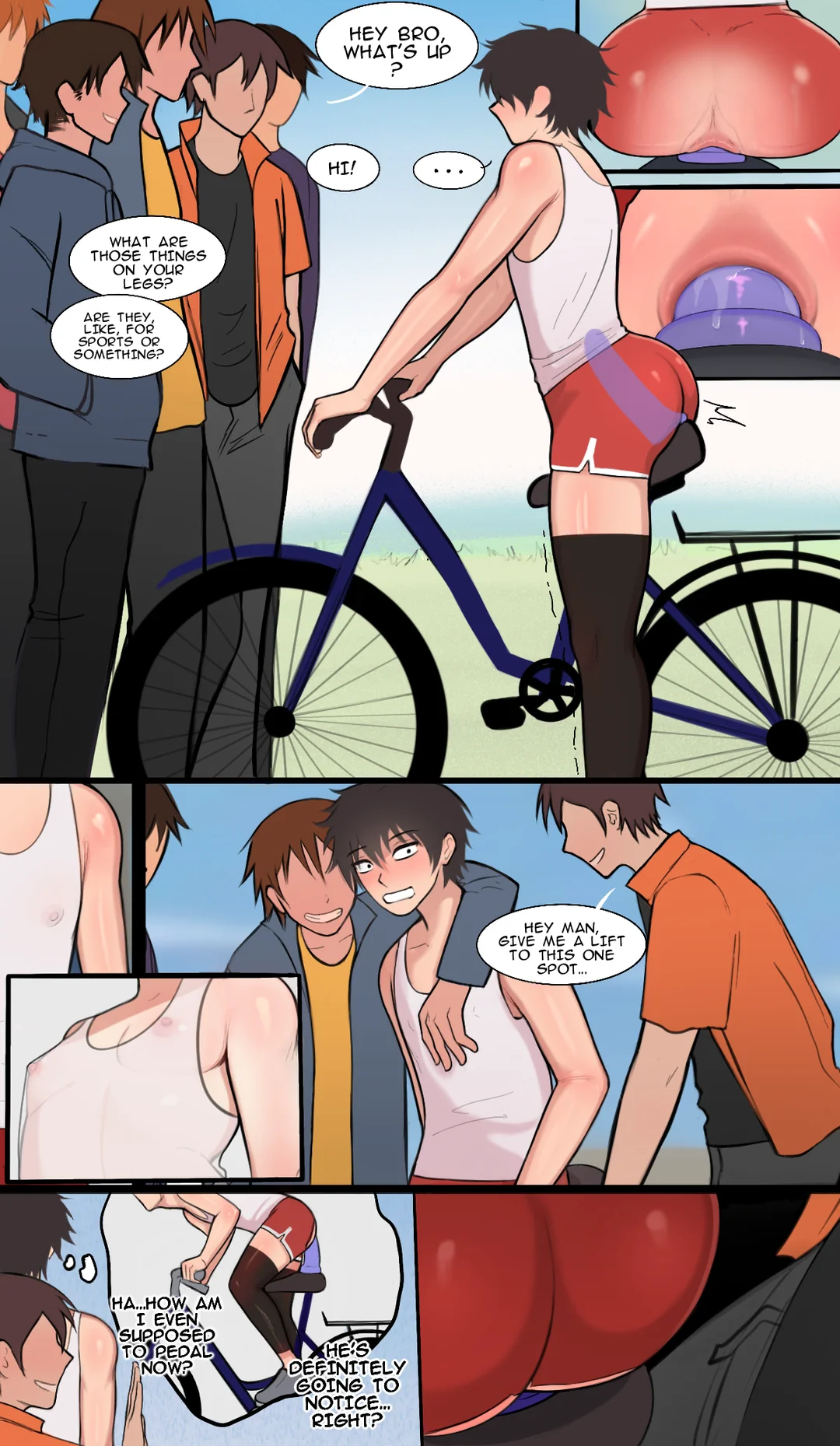 Liar and a bicycle 4 by Yaplov 3
