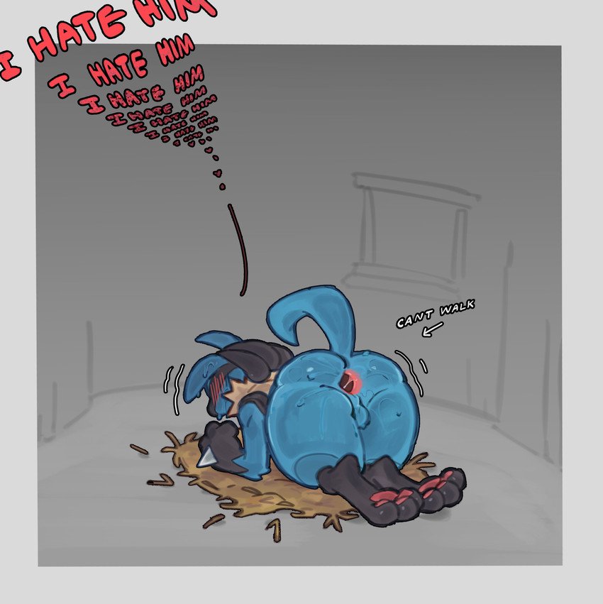 Lucario X Mewtwo gay comic4
