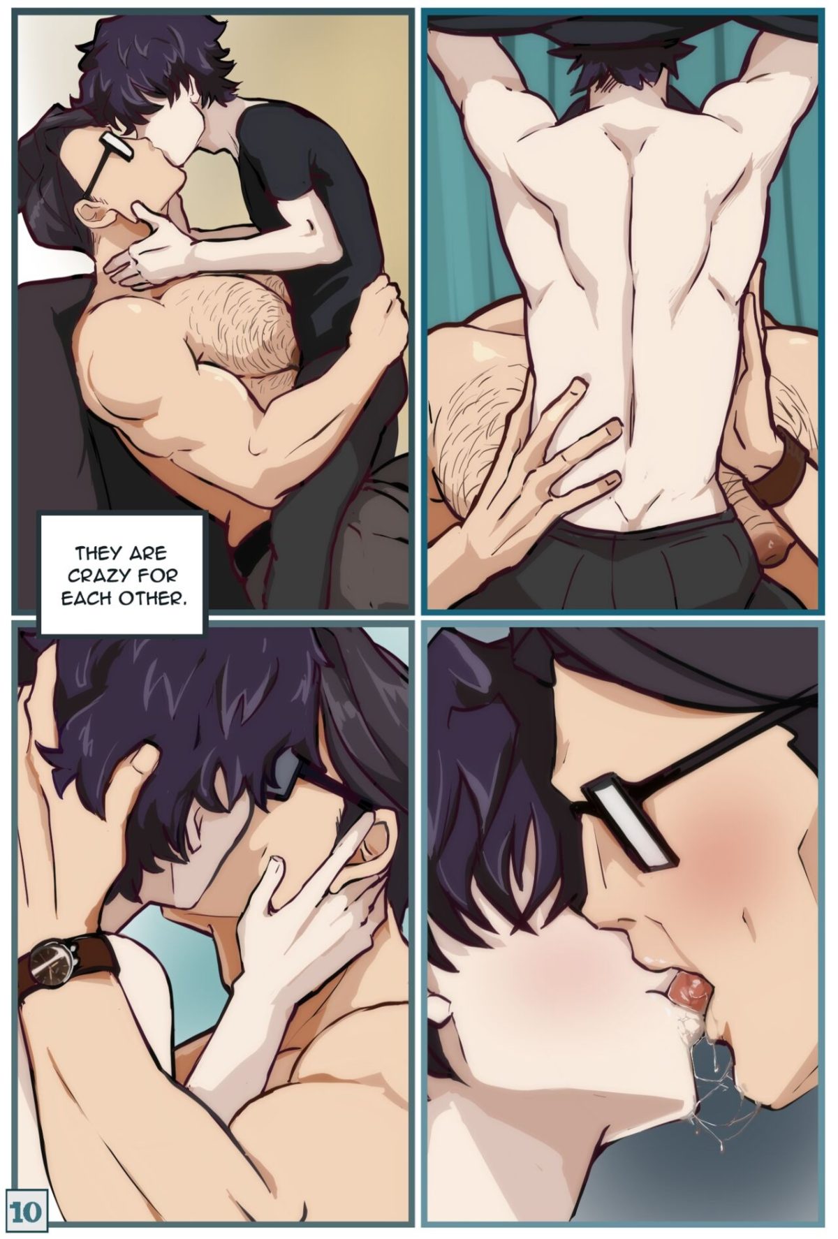 Milking Daddy gay comic10