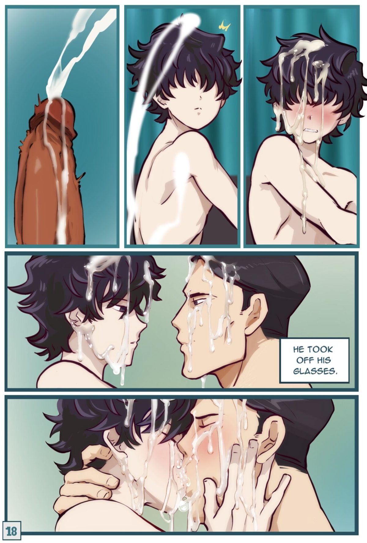 Milking Daddy gay comic18