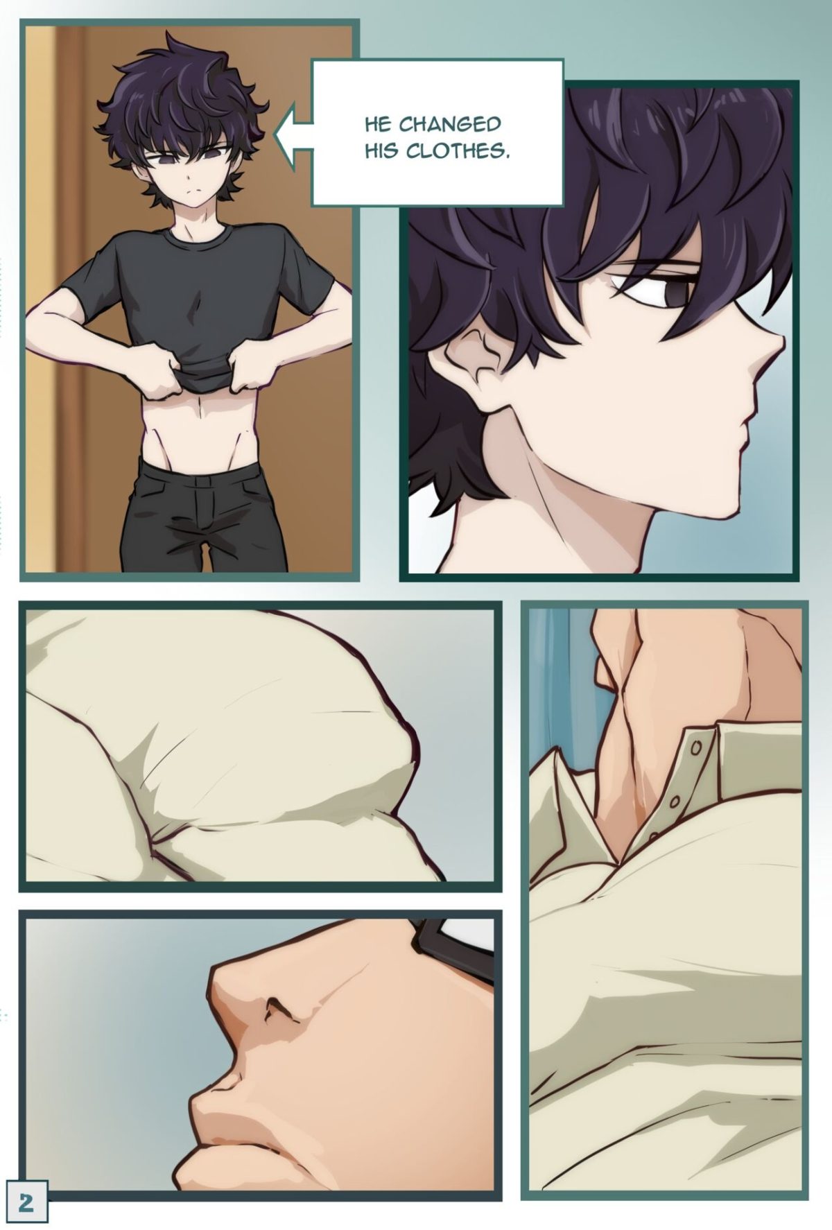 Milking Daddy gay comic2
