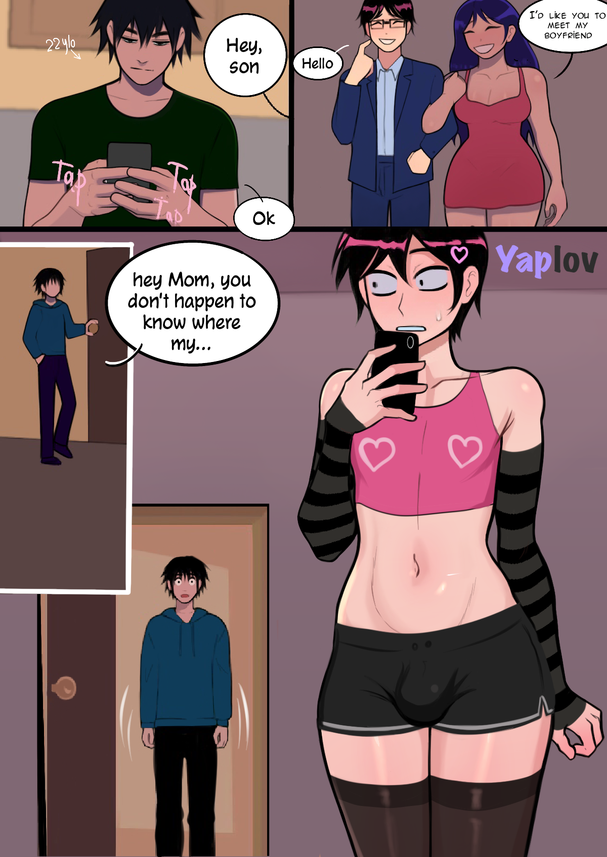 Mom’s boyfriend 1|  Yaplov Porn