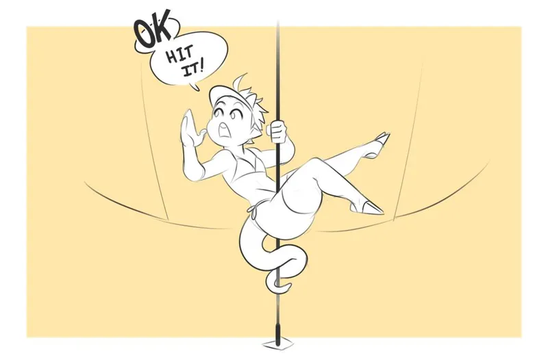 Pole Spinning comic porn3