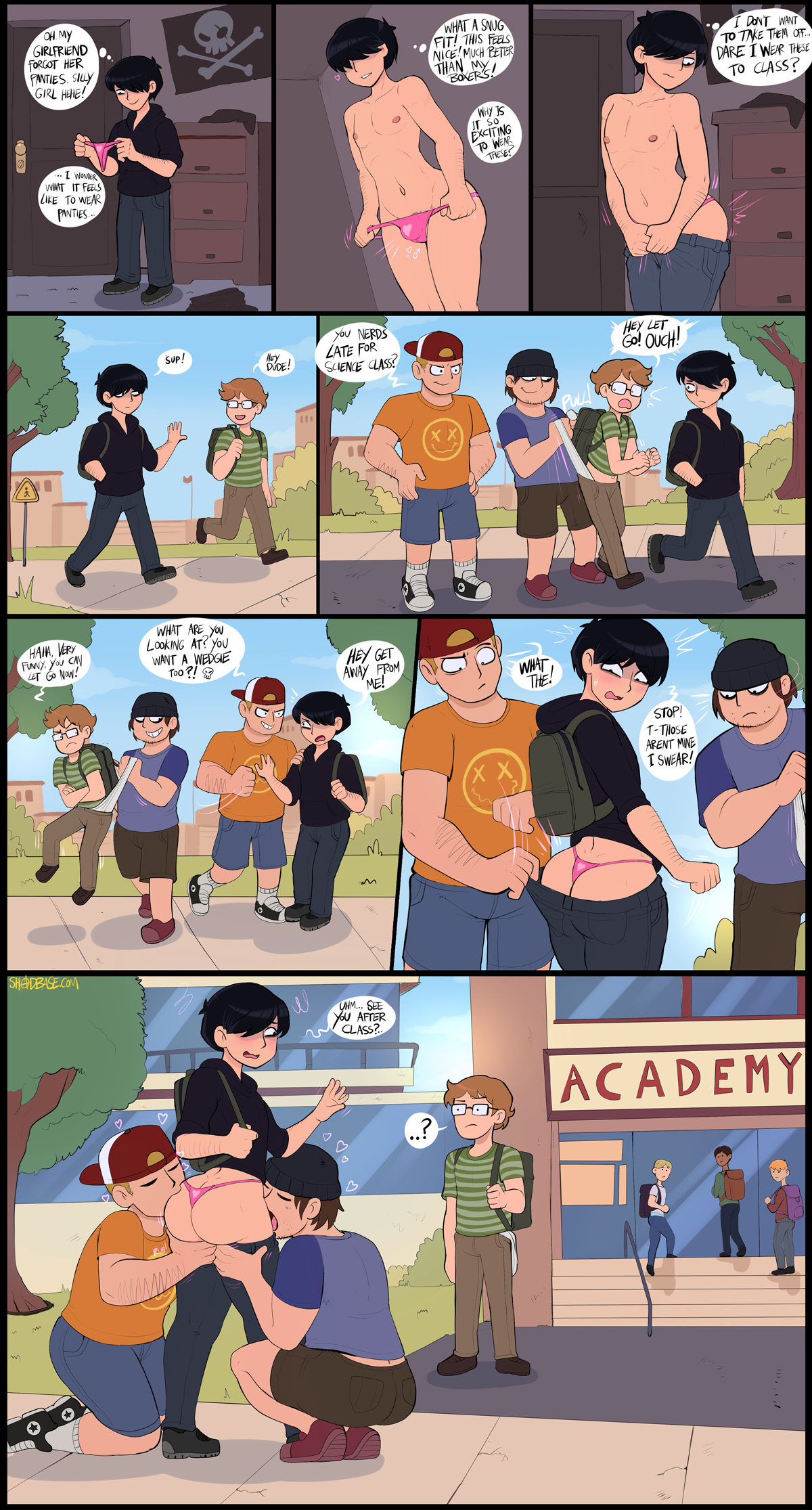[Shadman] Edgy Wedgie [Eng] – Gay Manga